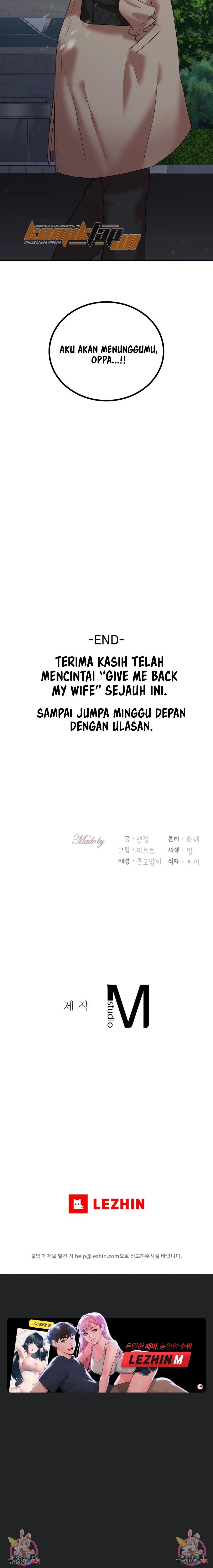 Give Me Back My Wife - Chapter 35 end 31
