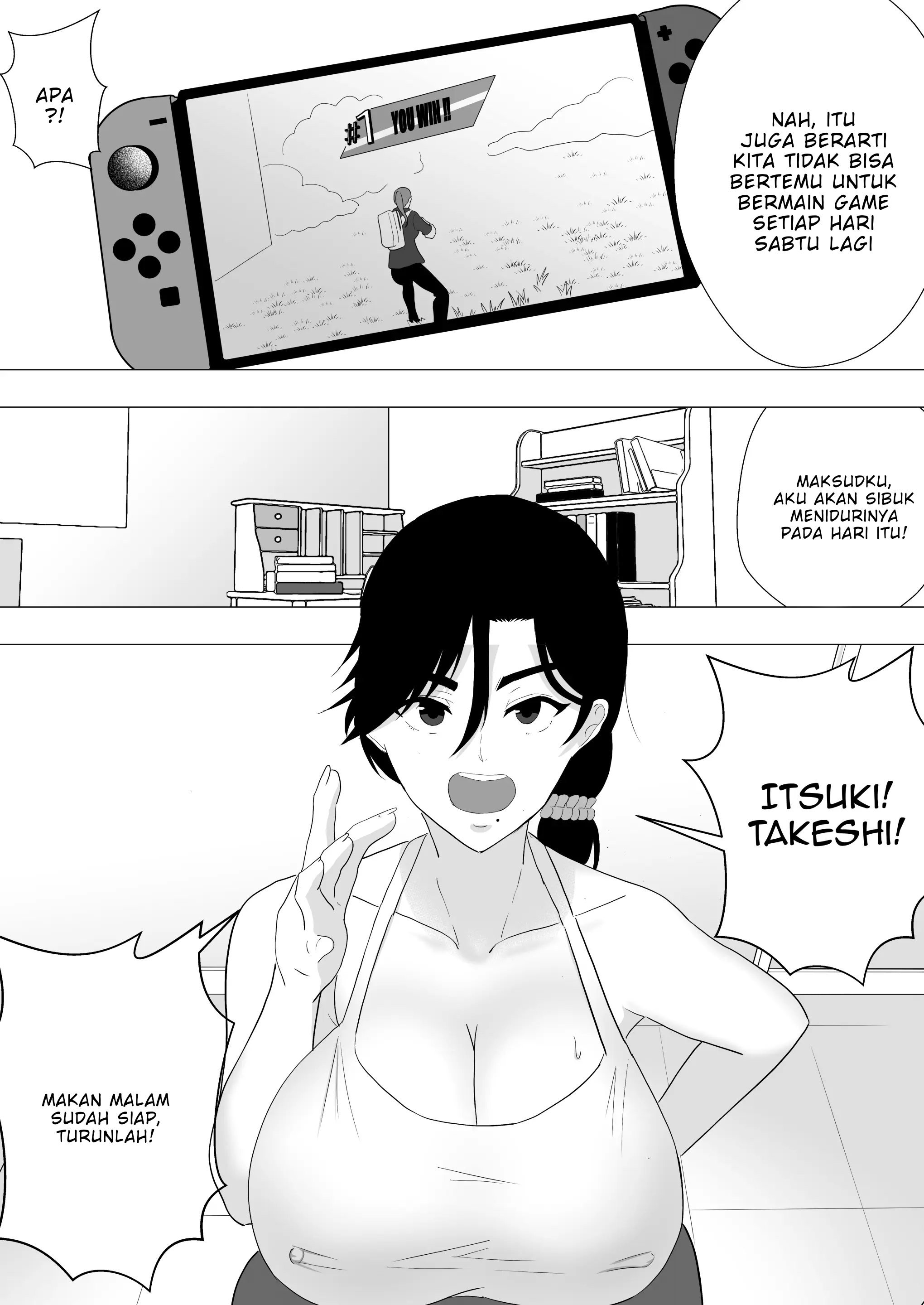 Kimottama Kaa-chan ~Genki Mama ga Boku no Dekachin ni Ochiru made~ - Chapter 1 12