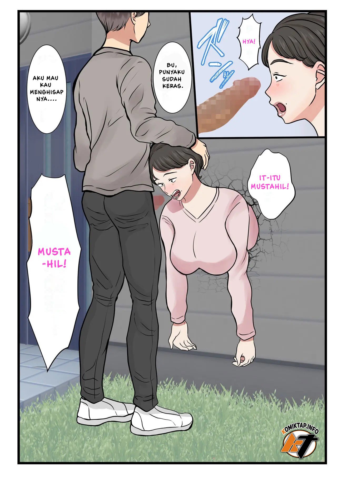 Haha ga kabe ni hamatte ugokenakattanode - Chapter 1 18
