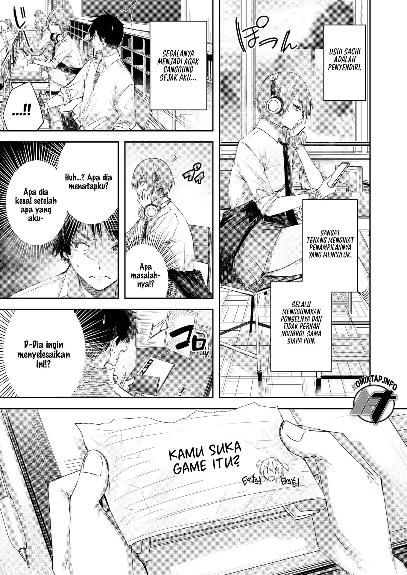 Usui-san is a Strawberry Blonde - Chapter 1 4
