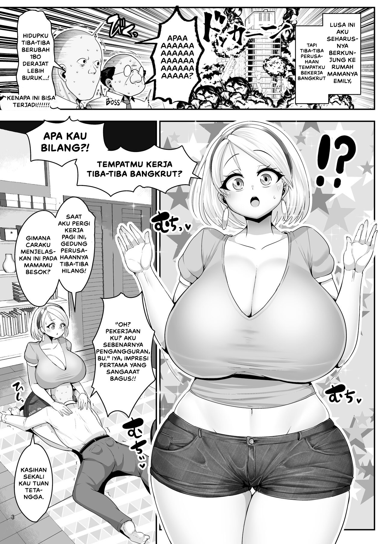 H Daisuki Kinpatsu Hakujin Bakunyuu Ryuugakusei ga Tonari no Heya ni Hikkoshite Kita! - Chapter 2 5