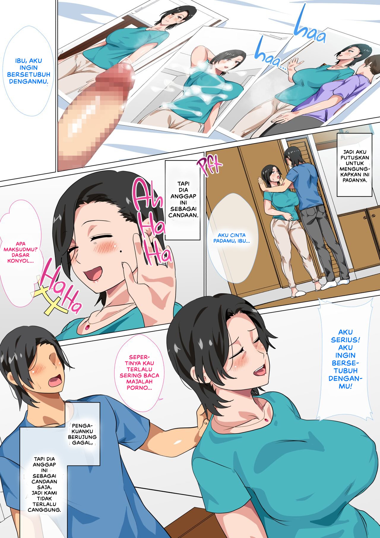 Hahaoya ni Kokuhaku Shitara Ichinichi dake Sex o Sasete Kureta Hanashi - Chapter 1 8