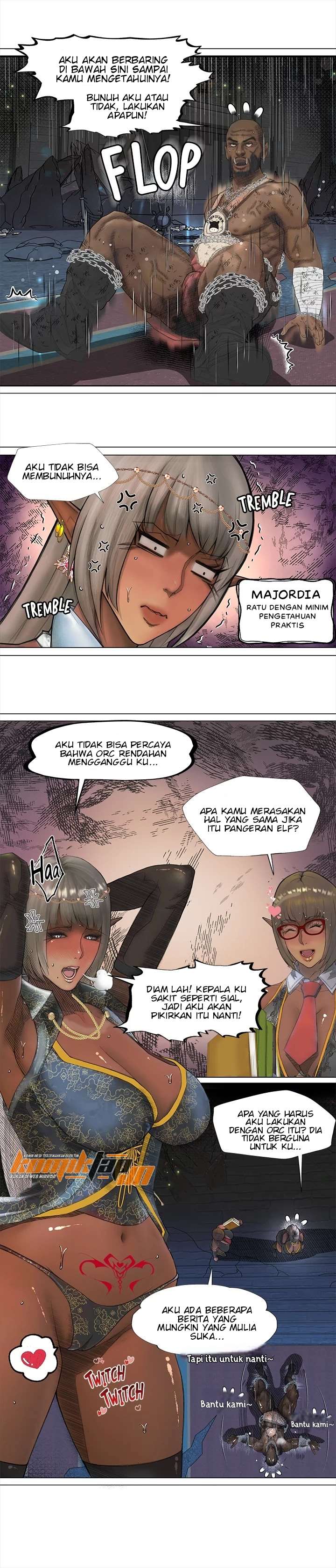 The Dark Elf Queen and the Slave Orc - Chapter 1 15