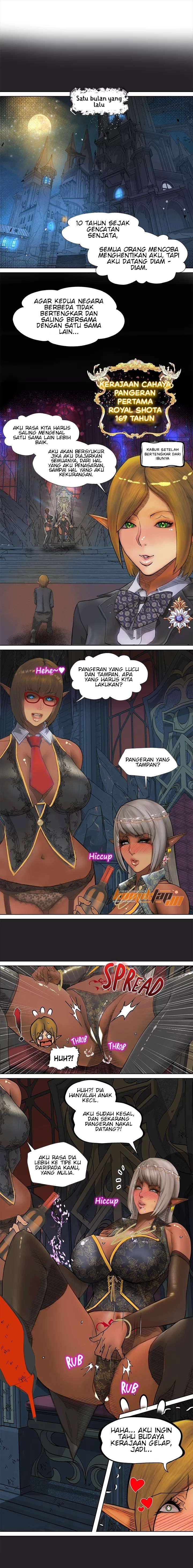 The Dark Elf Queen and the Slave Orc - Chapter 1 9