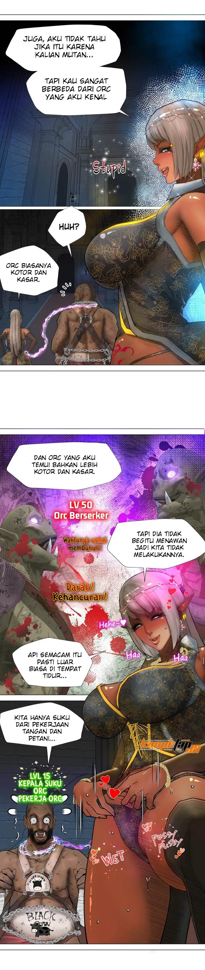 The Dark Elf Queen and the Slave Orc - Chapter 4 15 The Dark Elf Queen and the Slave Orc - Chapter 4 15