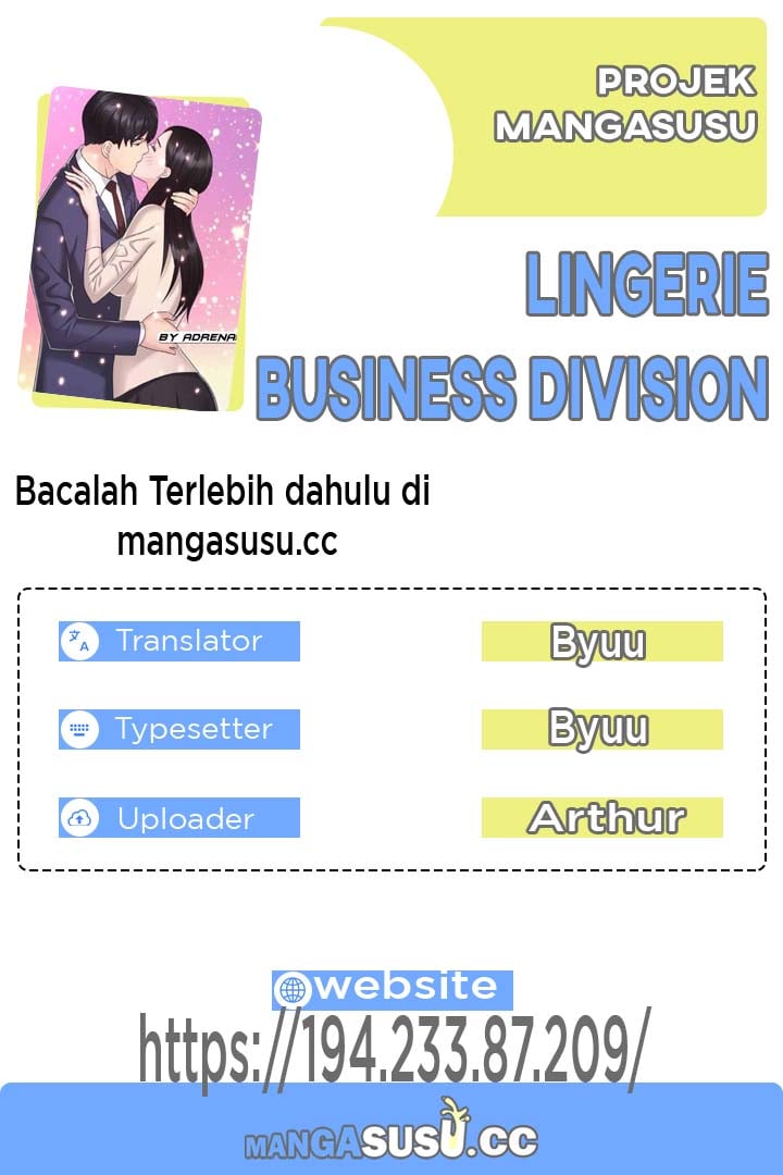 Lingerie Business Division - Chapter 2 1 Lingerie Business Division - Chapter 2 1