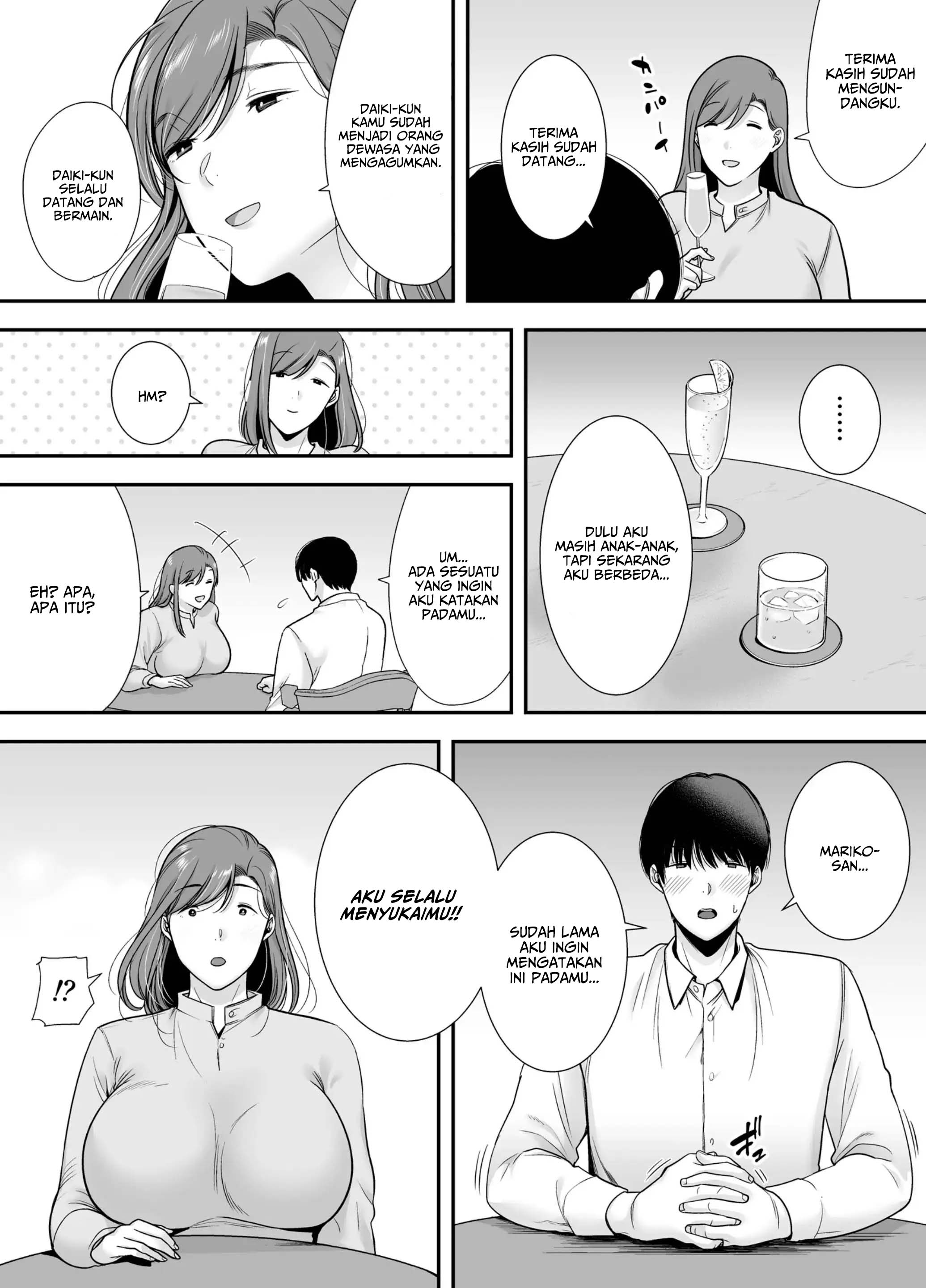 Mariko-san to Boku Baito-saki no Hitozuma to no Furin Kankei - Chapter 1 8