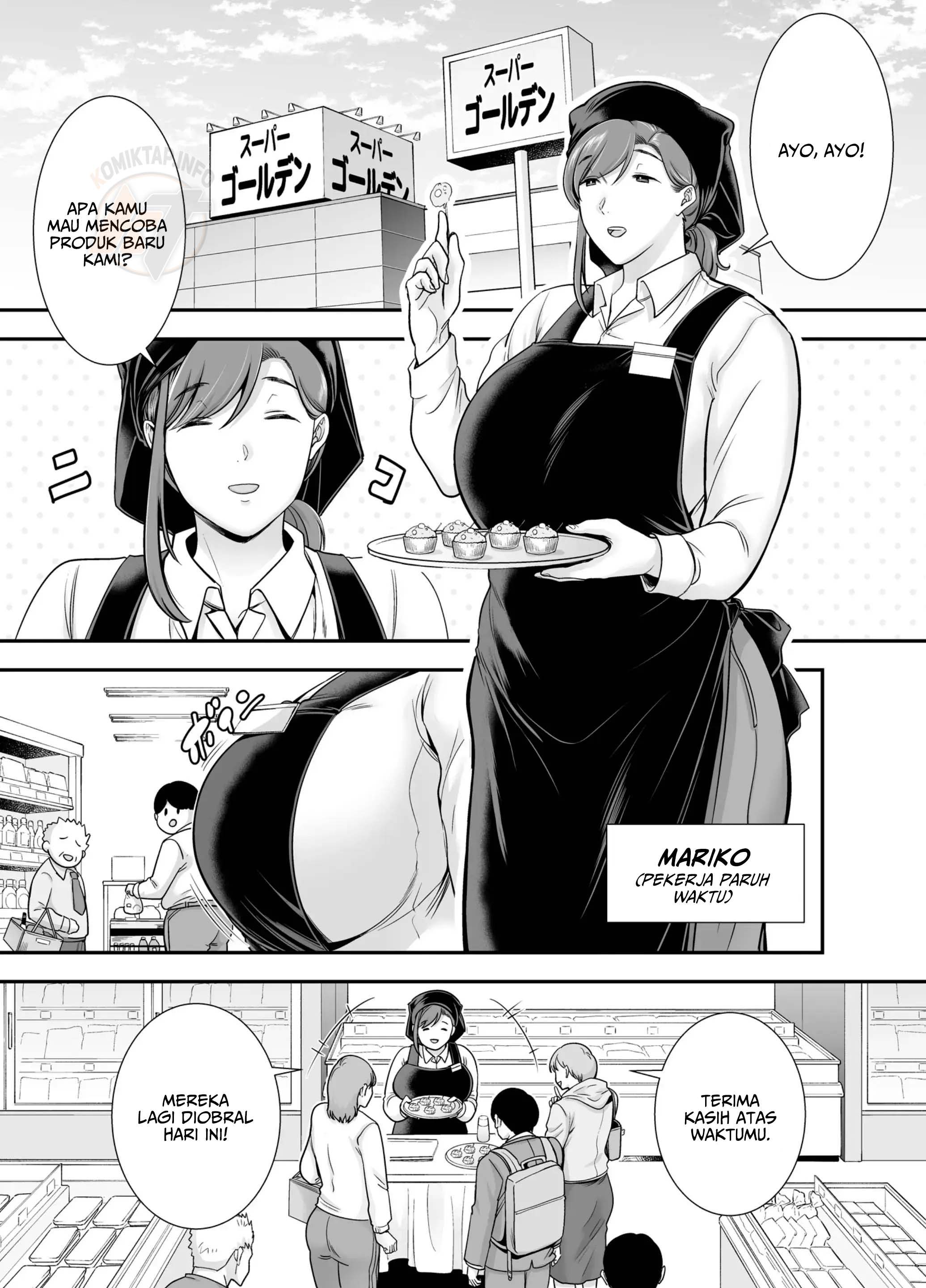 Mariko-san to Boku Baito-saki no Hitozuma to no Furin Kankei - Chapter 1 3