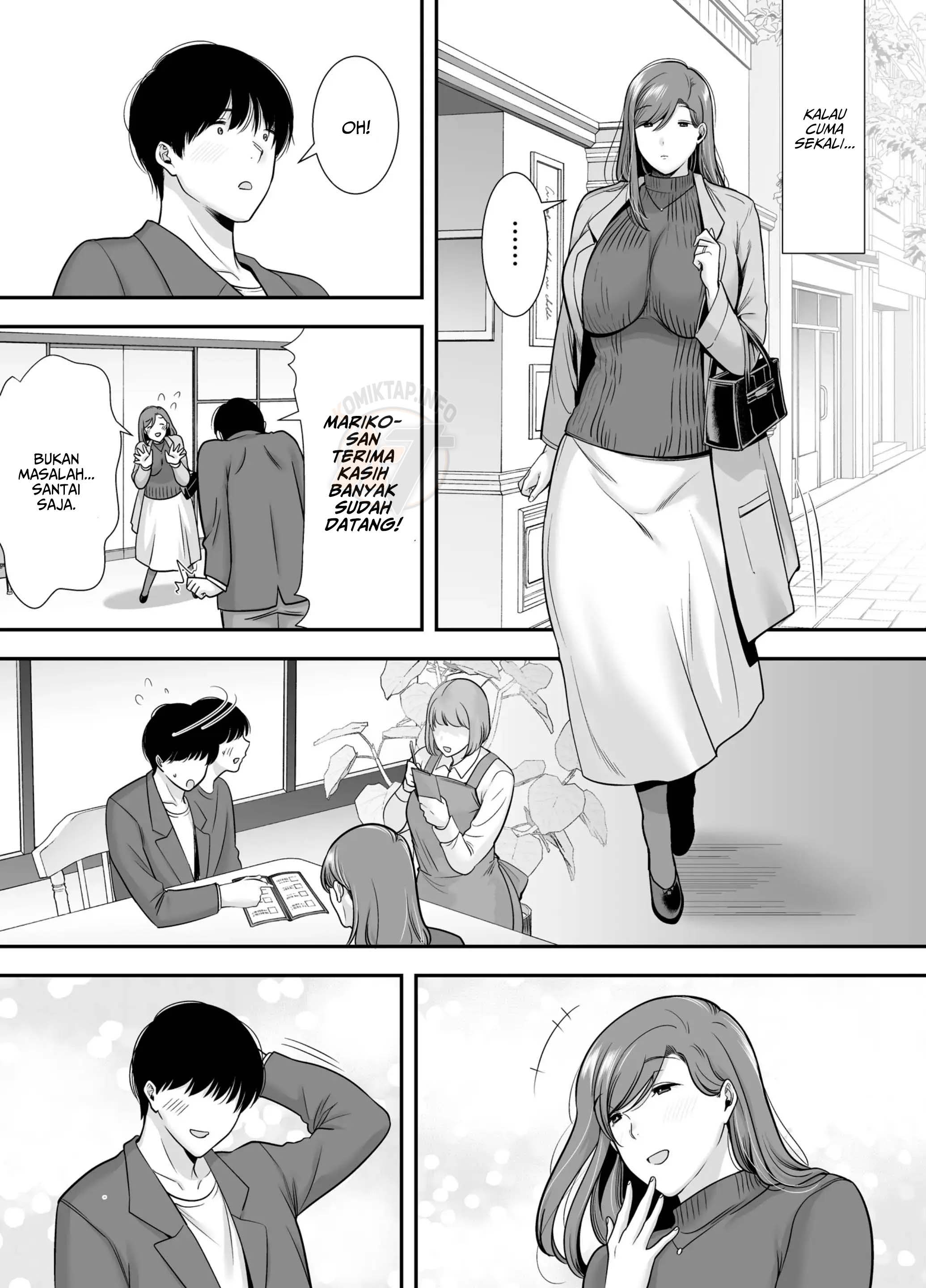 Mariko-san to Boku Baito-saki no Hitozuma to no Furin Kankei - Chapter 1 15