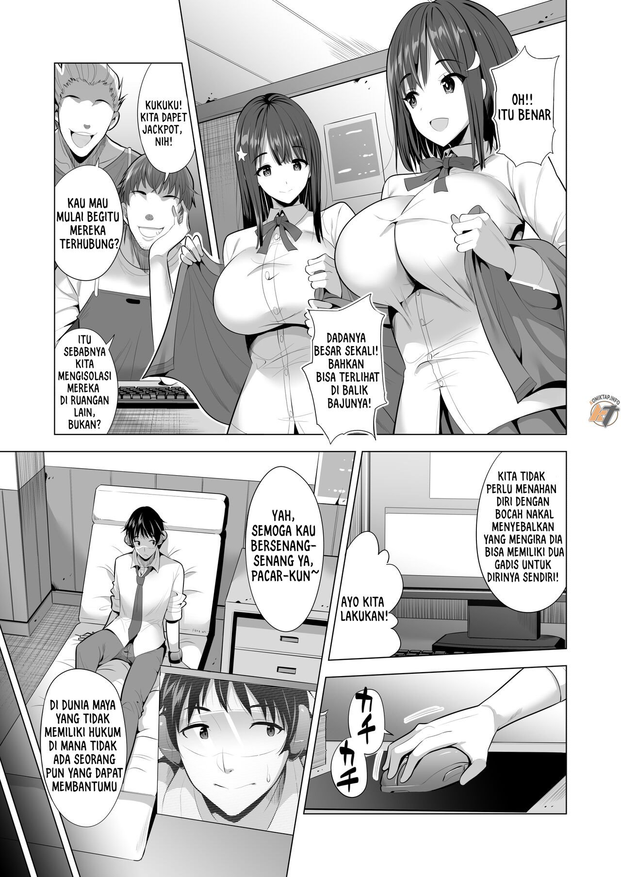 Kumo no Su ni Torawareta Ore no Kanojo-tachi - Chapter 1 9