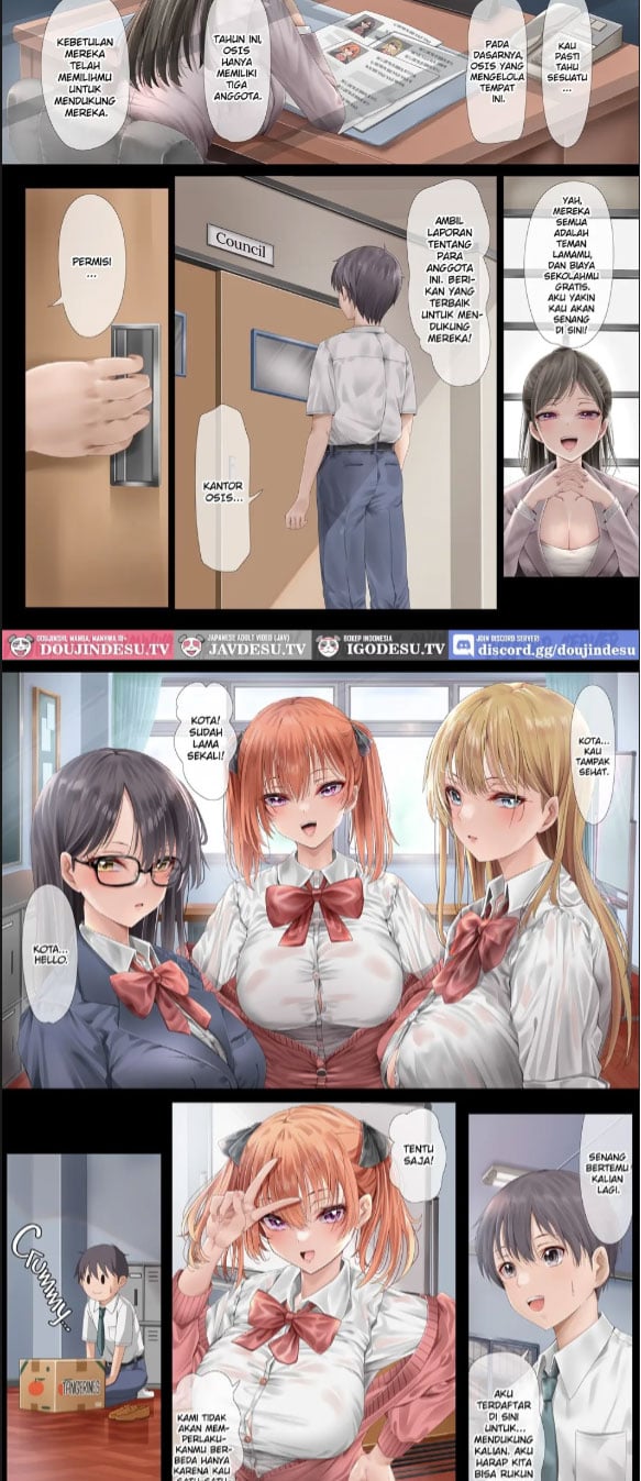 Harem Jogakuin Seitokai Kyonyuu - Chapter 01 3
